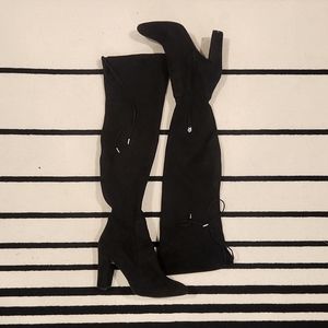 Dolce Vita Suede Thigh High Boots, Size 10